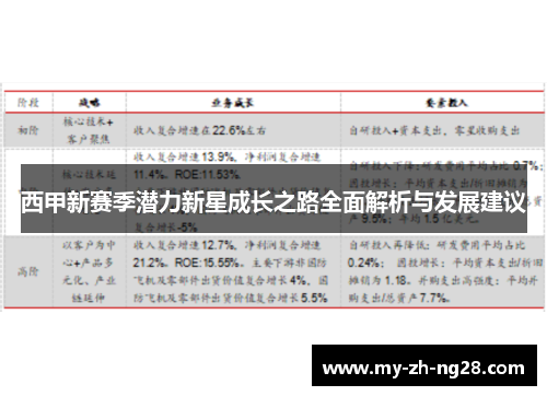 西甲新赛季潜力新星成长之路全面解析与发展建议